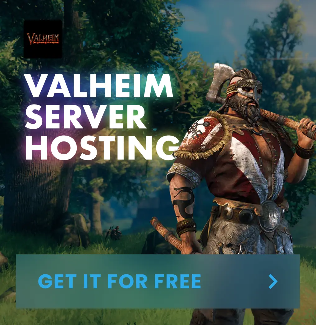 Get Valheim server hosting for free